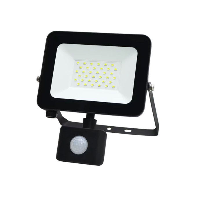 GREEN TECH LED REFLEKTOR SA SENZOROM 20W/1700lm/6500K/IP65 (AFS-20BK)