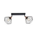 AXEL BLACK COPPER SPOT REFLEKTOR 2x E27/40W (10194)