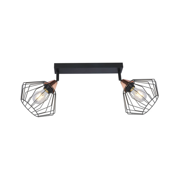 AXEL BLACK COPPER SPOT REFLEKTOR 2x E27/40W (10194)