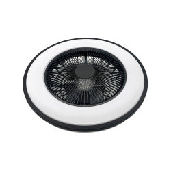 LED STROPNI VENTILATOR NATALIE BLACK D486 + REMOTE CONTROL 48W/2600-4800lm/3000-6500K (10886)