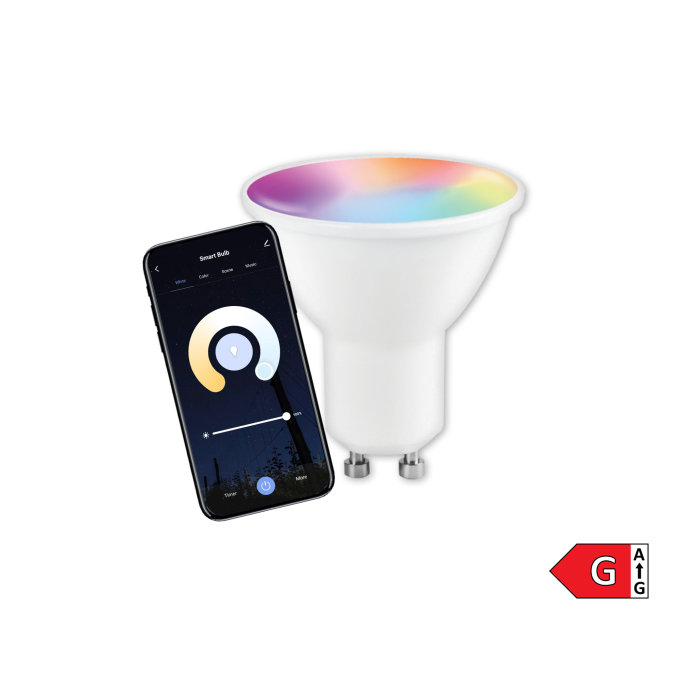 COMMEL Wi-Fi LED ŽARULJA GU10 5,5W/400lm/RGB/CCT (305-703)