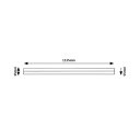 BAND2 LED SVJETILJKA L 113,5 cm 1x 24W (78051)