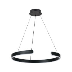 VISILICA LED RHEA CRNA D600 45W/3150lm/3000-4000-6000K/IP20 (10129)