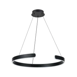 VISILICA LED RHEA CRNA D600 45W/3150lm/3000-4000-6000K/IP20 (10129)