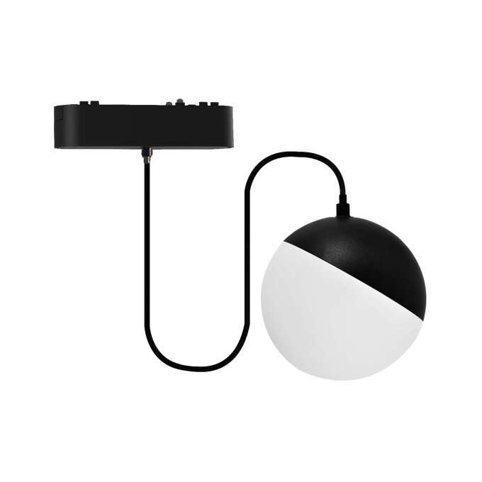 TRAČNA LED MAGNETNA VISEĆA SVJETILJKA CRNA 10W/800lm/3000-4000K/IP20 (10127)