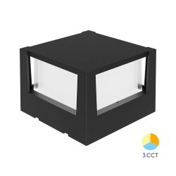 WALLS SVJETILJKA 1x 15W/KOCKA/3CCT/IP65/BL (BG38-01581)