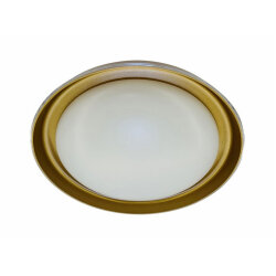 PLAFONJERA LED KORA PVC 24W/4000K/IP20 ZLATNA (10531)
