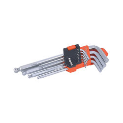 KAPRIOL 9-DIJELNI SET KLJUČEVA IMBUS SFERA 1,5-10 mm