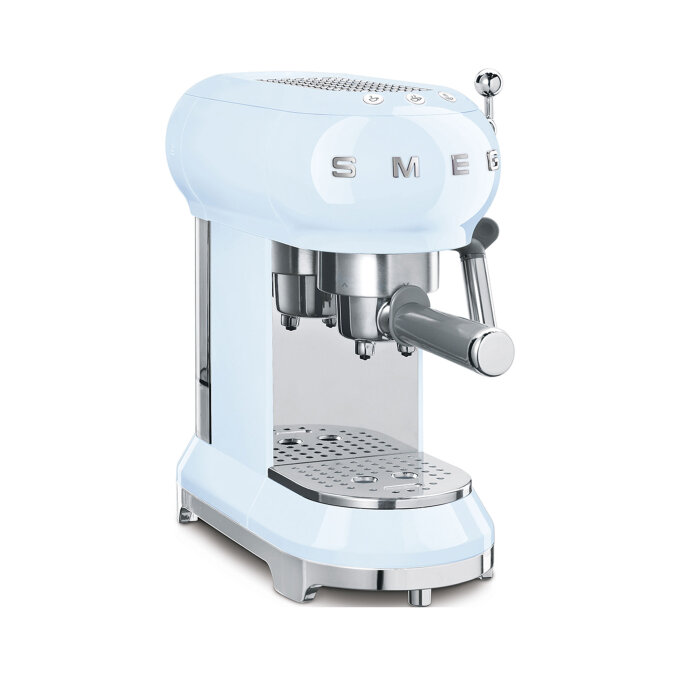 APARAT ZA ESPRESSO KAVU ECF01PBEU PASTELNO PLAVA SMEG
