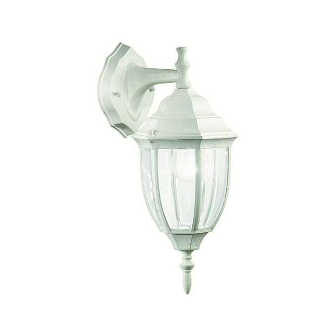 ZIDNA LANTERNA S2 WHITE DOWN 1x E27/60W/IP44 (07095)