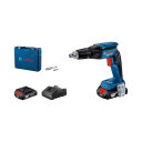 BOSCH AKU IZVIJAČ ZA SUHU GRADNJU GTB 185 + 2 x 2,0Ah + KOVČEG
