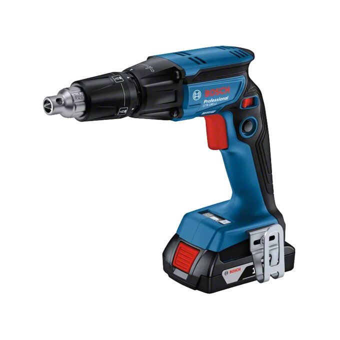 BOSCH AKU IZVIJAČ ZA SUHU GRADNJU GTB 185 + 2 x 2,0Ah + KOVČEG
