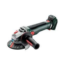 METABO AKU KUTNA BRUSILICA WB 18 LT BL 11-125 QUICK, BEZ AKU + METABOX 165 L