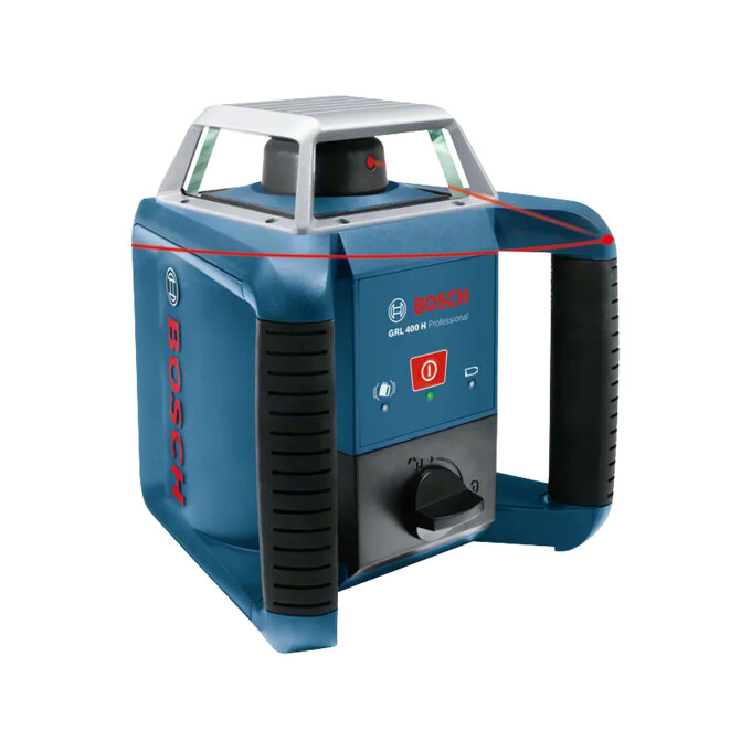 BOSCH GRAĐEVINSKI LASER GRL 400 H + STATIV BT 170 + MJERNA LETVA GR 240