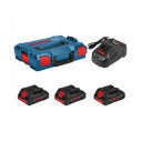 BOSCH AKU STARTER SET 3 x PROCORE 18V 4,0Ah + GAL 1880 CV + L-BOXX - slika 1