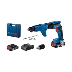 BOSCH AKU IZVIJAČ ZA SUHU GRADNJU GTB 185-LI + 2 x 2,0Ah + GMA55 + KOVČEG
