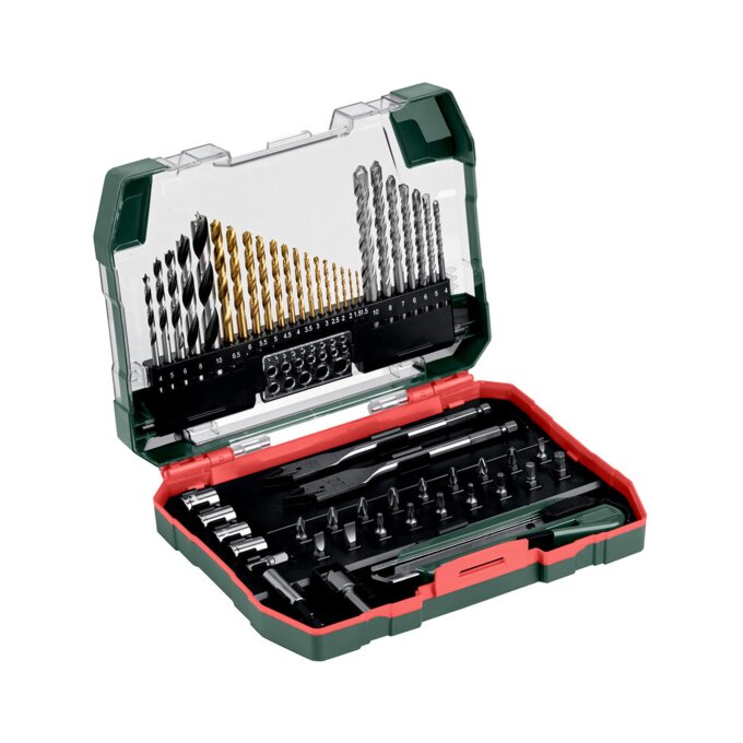 METABO 55-DIJELNI SET BITOVA I SVRDALA