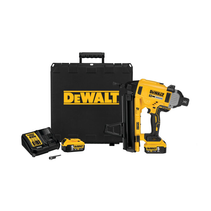 DEWALT AKU PIŠTOLJ ZA ČAVLE DCN890P2-QW 18V, 2 x 5,0Ah + PUNJAČ + KOVČEG