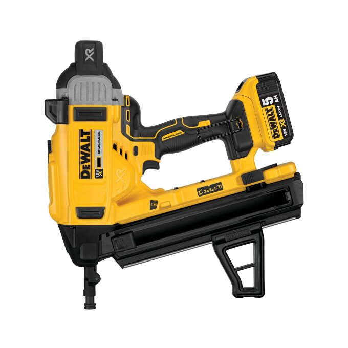 DEWALT AKU PIŠTOLJ ZA ČAVLE DCN890P2-QW 18V, 2 x 5,0Ah + PUNJAČ + KOVČEG