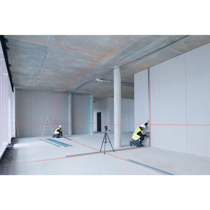 BOSCH LASERSKI NIVELIR GLL 3-80 + 4 x AA + CILJNA PLOČA + TORBA