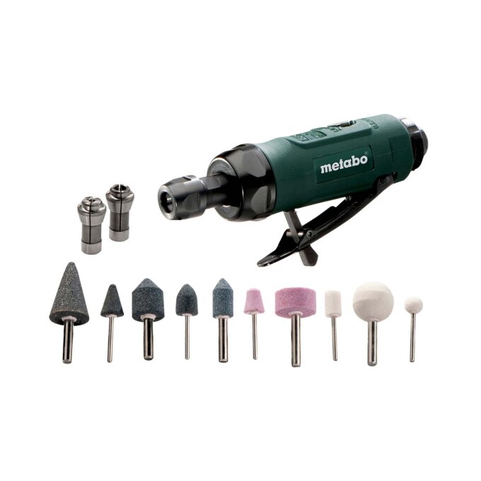 METABO RAVNA BRUSILICA ZRAČNA DG25 S PRIBOROM