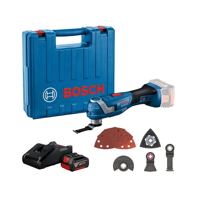 BOSCH AKU VIŠENAMJENSKI ALAT GOP 185-LI + 1 x 4,0Ah + GAL 18V-20 + KOVČEG