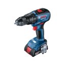 BOSCH AKU UDARNA BUŠILICA-IZVIJAČ GSB 18V-50 + 2 x 2,0Ah + GAL 18V-20 + KOVČEG