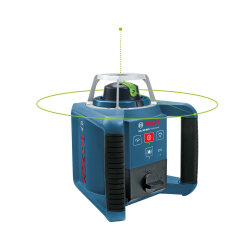 BOSCH SET GRAĐEVINSKI LASER GRL 300 HVG + PRIJAMNIK LR 1G + LETVA GR 240