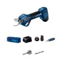 BOSCH AKU ŠKARE ZA VRT PRO PRUNER + 2 x 3,0Ah + GAL 12V-20
