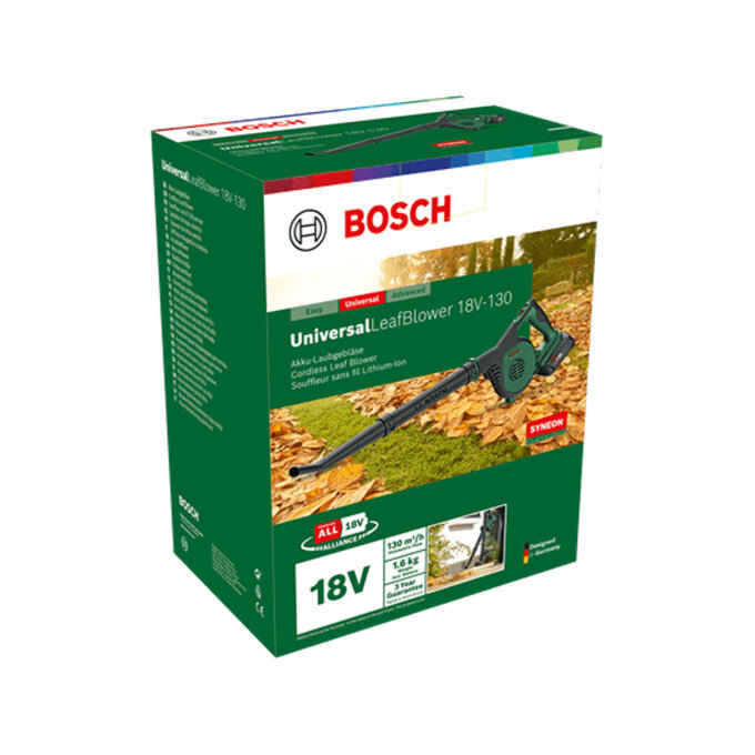 BOSCH AKU PUHALO ZA LIŠĆE ULB 18V-130 + 1 x 2,5 Ah + PUNJAČ
