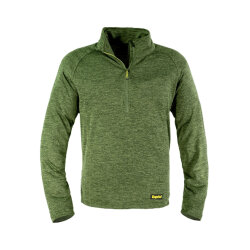 KAPRIOL MAJICA OD MIKROFLISA HALF-ZIP KAVIR ZELENA