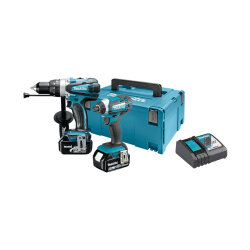 MAKITA AKU SET DLX2145TJ (DHP458, DTD152, 2 x 5,0Ah, PUNJAČ DC18RC)