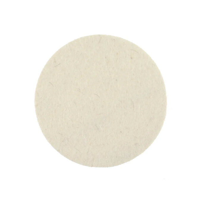 MIRKA FILC ZA POLIRANJE 125 x 6 mm BIJELI, 2 kom