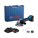 BOSCH AKU KUTNA BRUSILICA GWS 18V-8 125 mm + 2 x 4,0Ah + GAL 18V-40 + KOVČEG