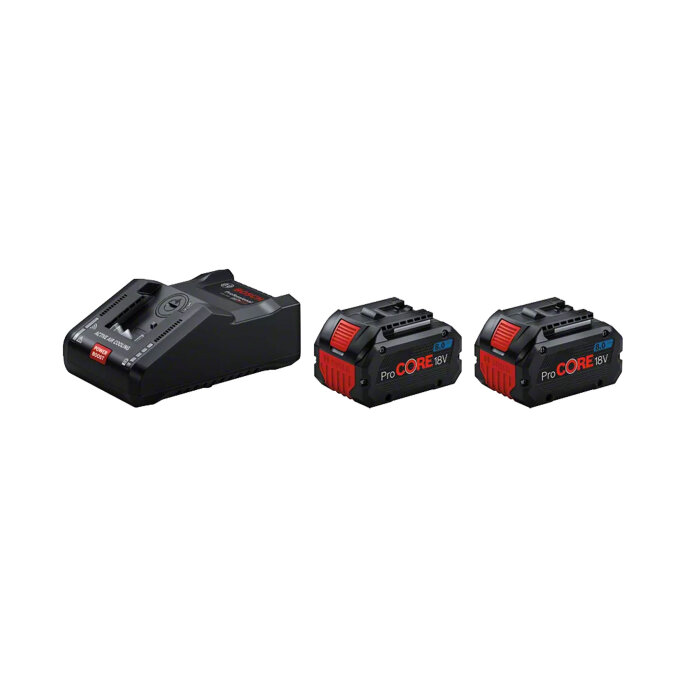 BOSCH AKU SET BATERIJA PROCORE 18V 2 x 8,0Ah + GAL 18V-160 C