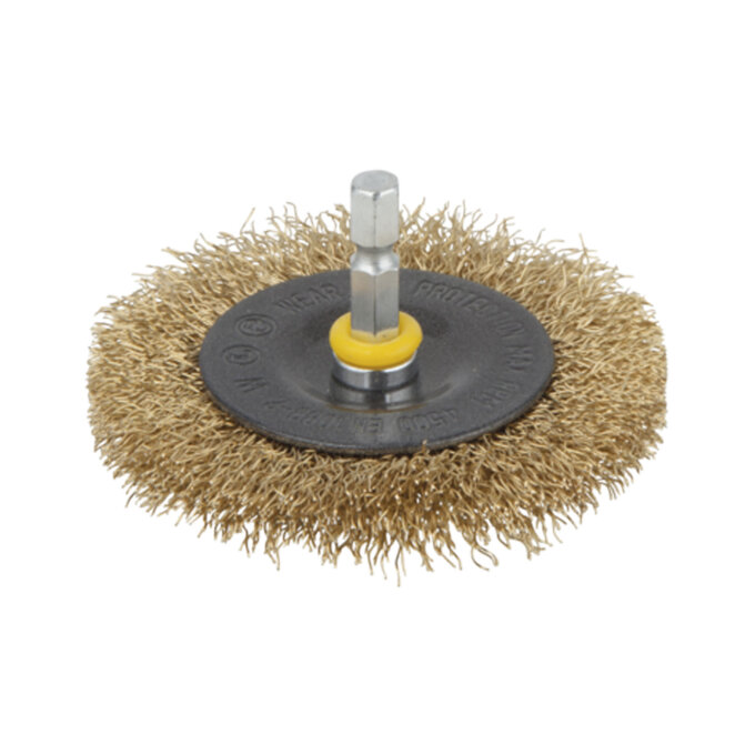 WOLFCRAFT ČETKA ŽIČANA MESING fi 75 x 7 mm