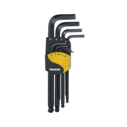 PROXXON 9-DIJELNI SET IMBUS DUGI S KUGLICOM 1,5 - 10 mm