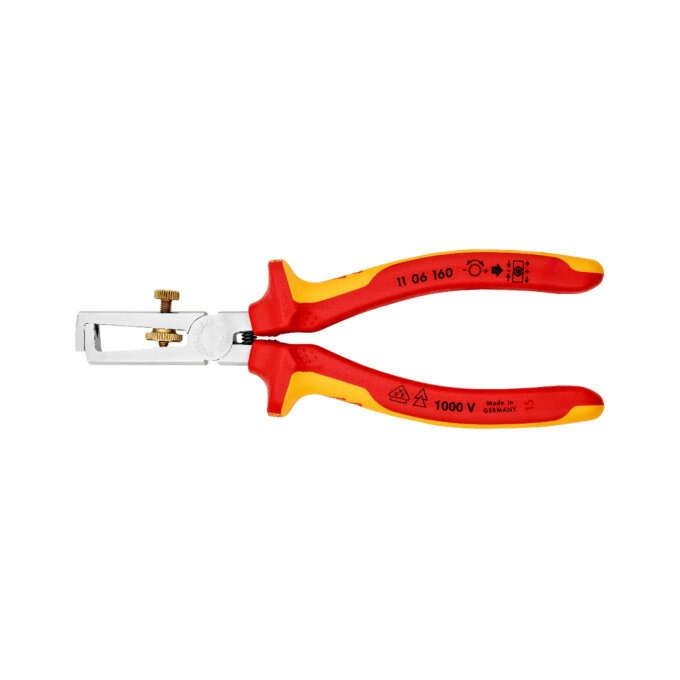 KNIPEX KLIJEŠTA ZA SKIDANJE IZOLACIJE 160 mm 1000V