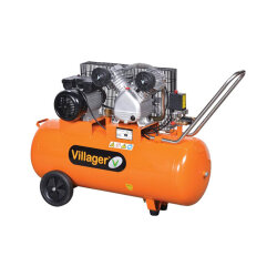 VILLAGER KOMPRESOR VAT VE100 L (100 L, 8bar, 2,2kW)