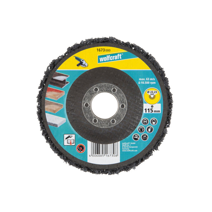 WOLFCRAFT BRUSNI DISK ZA ČIŠĆENJE fi 125 mm