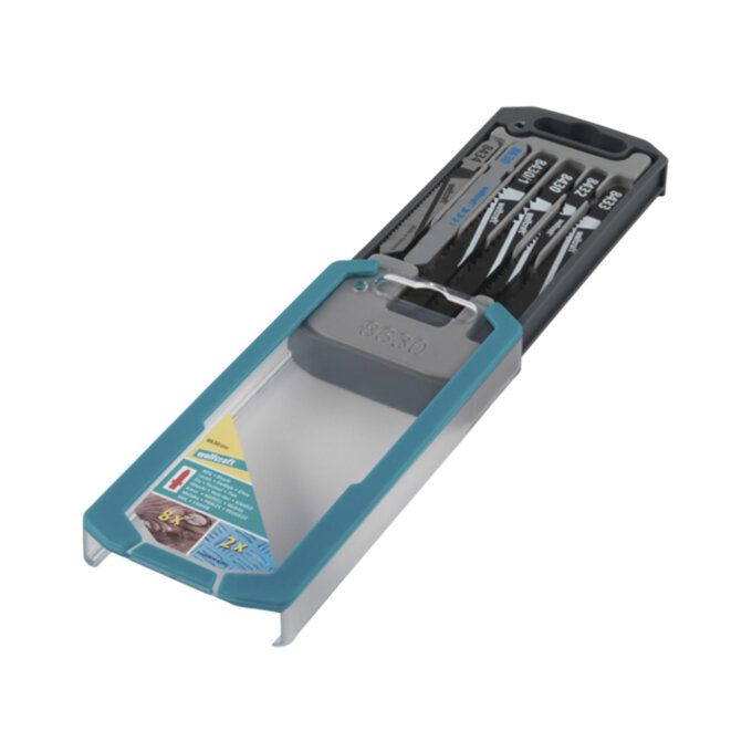 WOLFCRAFT 10-DIJELNI SET LISTOVA UBODNE PILE T-PRIHVAT