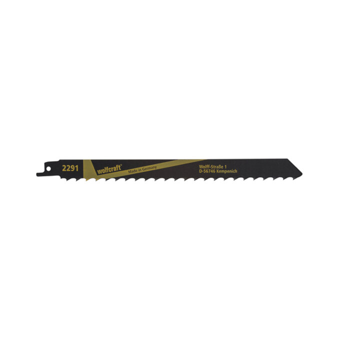WOLFCRAFT LIST SABLJASTE PILE CV, DRVO, GRUBA 230 mm, 2 kom