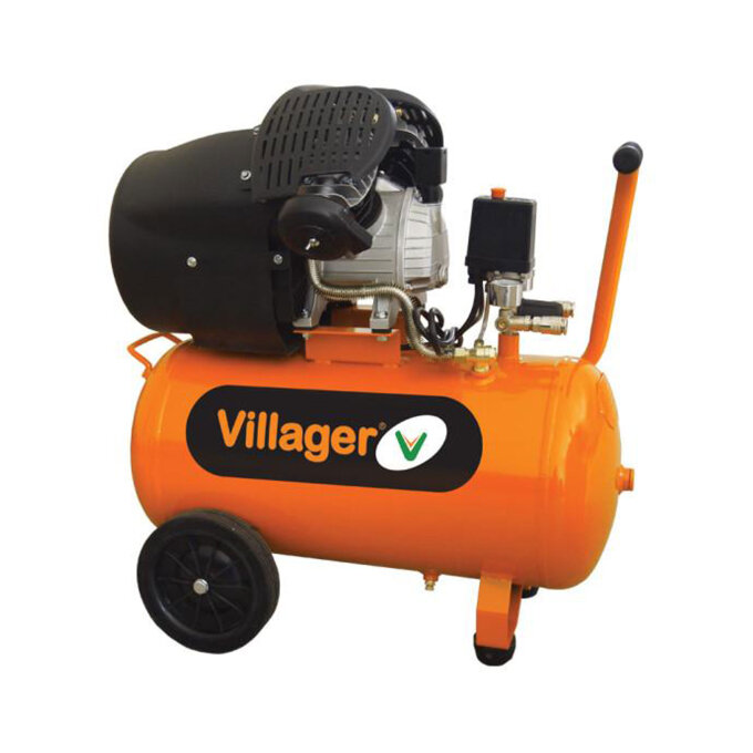 VILLAGER KOMPRESOR VAT - VE50L (50 L, 8 bar, 2,2KW)