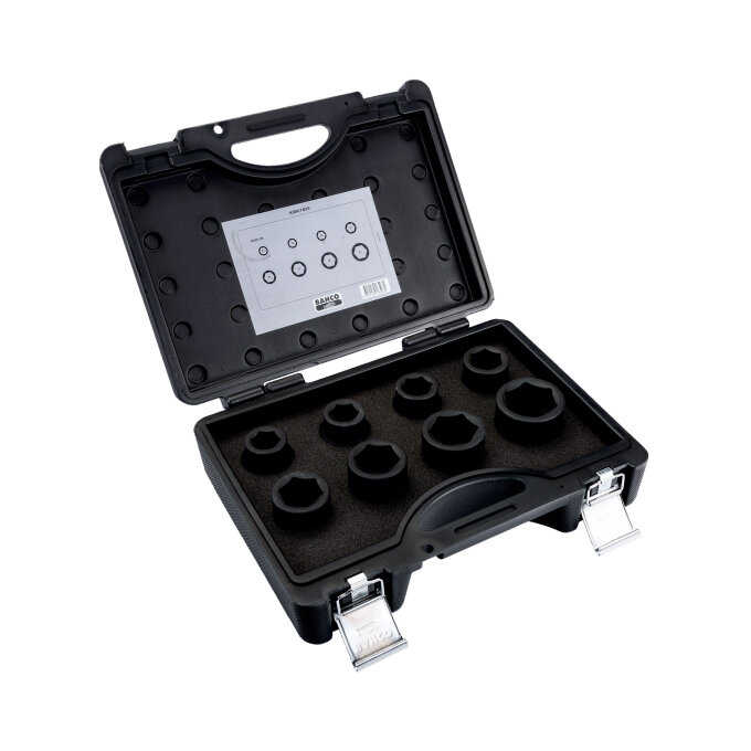 BAHCO 8-DIJELNI SET NASADNIH UDARNIH KLJUČEVA 3/4" 21-41 mm