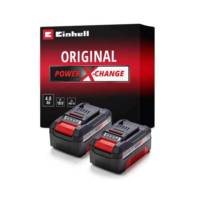 EINHELL SET BATERIJA 2 x 18V 4,0Ah PXC-TWINPACK CB B1