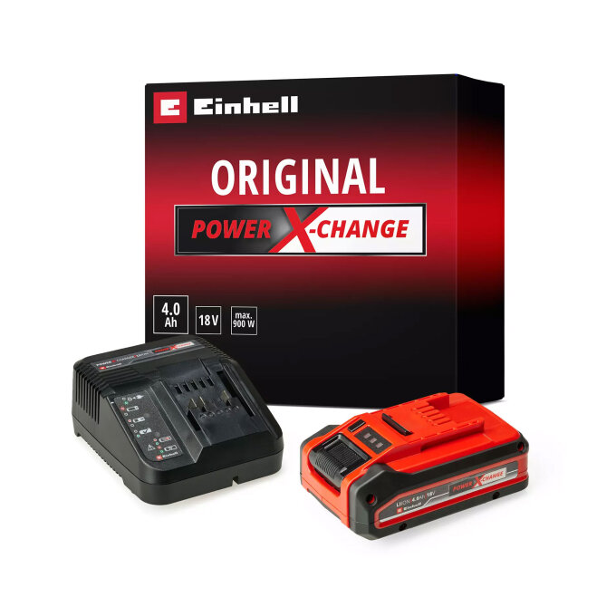 EINHELL SET PUNJAČ I BATERIJA PXC STARTER KIT 4Ah PLUS