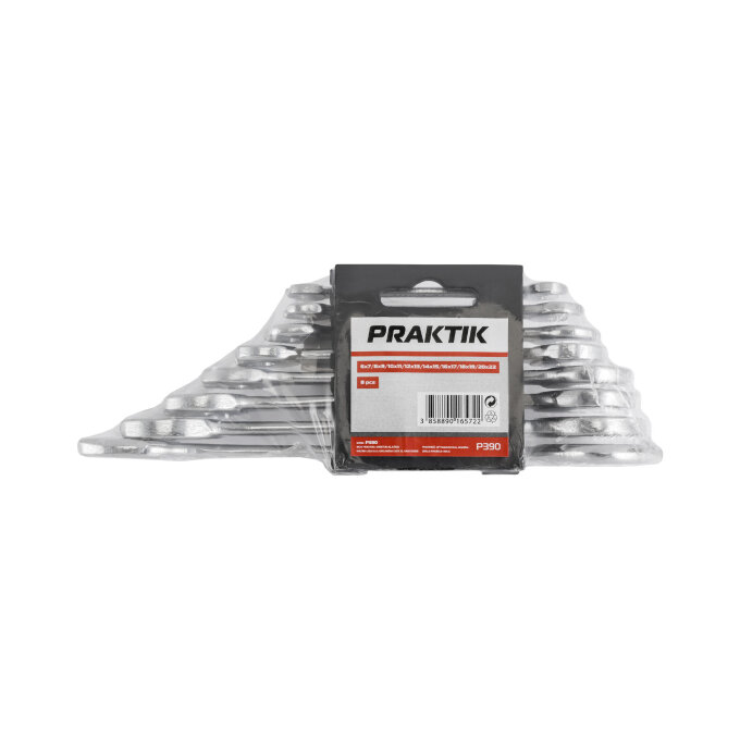 PRAKTIK 8-DIJELNI SET VILJUŠKASTIH KLJUČEVA (P390)