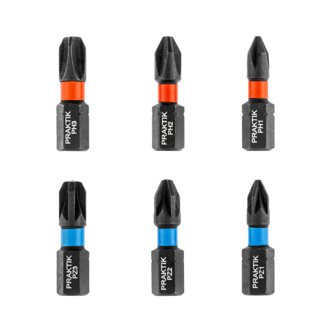 PRAKTIK SET BITOVA PH1/PH2/PH3/PZ1/PZ2/PZ3 25 mm