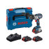 BOSCH AKU UDARNI ODVIJAČ GSB 18V-110 + 3 x PC 4,0Ah + GAL 18V-40 + L-BOXX