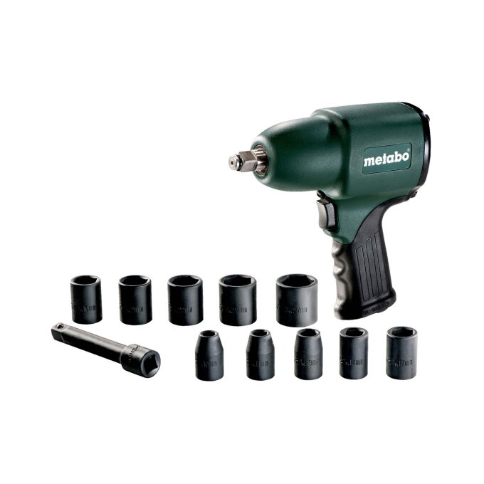 METABO PIŠTOLJ ZRAČNI ZA KOTAČE DSSW SA KLJUČEVIMA 1/2'' SET + KOVČEG